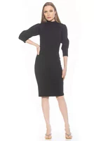 Logan Mockneck Sheath Dress