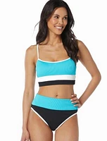 Beach House Sport Revive Crop Ribbed Bikini Top