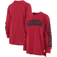 NCAA Georgia Bulldogs Two-Hit Canyon Long Sleeve T-Shirt