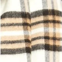 Fraas Plaid Cashmink Scarf