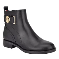 Rezin Ornamented Zip-Up Booties