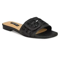 Hagleigh Slip-on Open Toe Flat Sandals