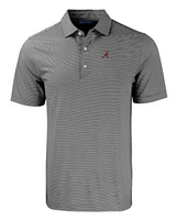 NCAA Alabama Crimson Tide Forge Eco Double Stripe Stretch Recycled Polo