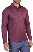 Long Sleeve Modal Polo