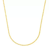 14K Yellow Gold .14mm Rope Chain