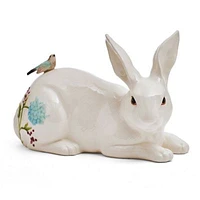 Meadow Rabbit Figurine Resting