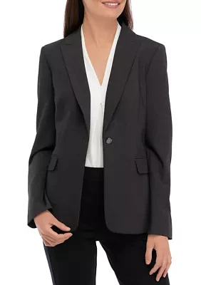 Women's One Button Jacket