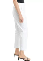 Women's Cotton Slim Leg Pants