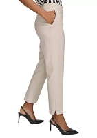 Women's Slim Leg Ankle Length Pants