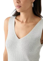 Women's Sleeveless V-Neck Sweater