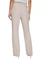 Women's Herringbone Wide Leg Pants