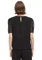 Women's Short Sleeve Blouse