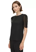 Women's Short Sleeve Blouse