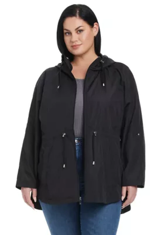 Plus Packable Rain Anorak Jacket