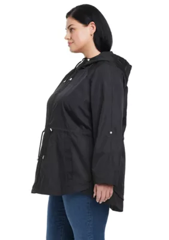 Plus Packable Rain Anorak Jacket