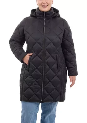 Plus Packable Down Puffer Coat