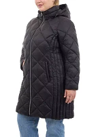 Plus Packable Down Puffer Coat