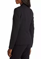 Women's Stretch Crepe One Button Jacket