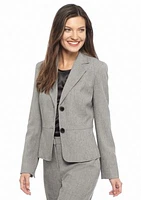 Women's Stretch Crepe Two Button Jacket