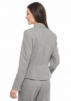 Women's Stretch Crepe Two Button Jacket