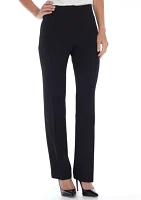 Women's Stretch Crepe Slim Leg Pants