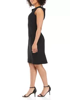 Sheath Dress with Cutout