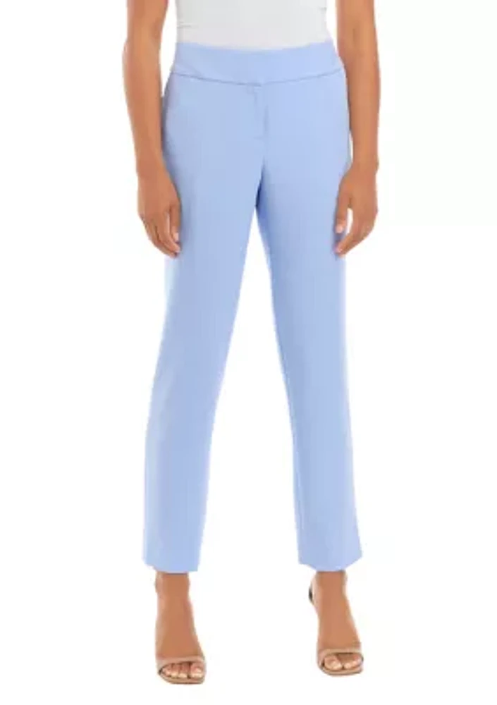 Women's Fly Front Slim Pants