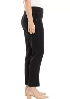 Women's Fly Front Sailor Slim Pants