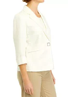 Women's Snap Front Jacket with Cuffs