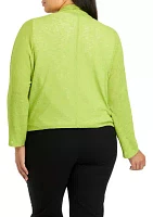 Plus Dolman Cardigan