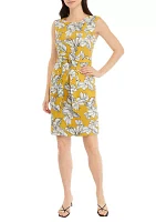 Women's Sleeveless Floral Dress