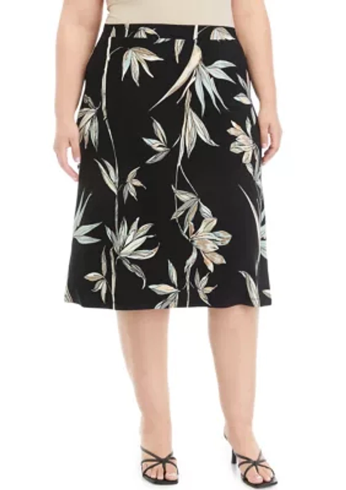 Women's Bird of Paradise Printed Skirt