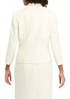 Women's Open Front with Welt Pockets