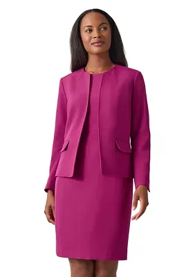 Women's Solid Suit Separate Jacket