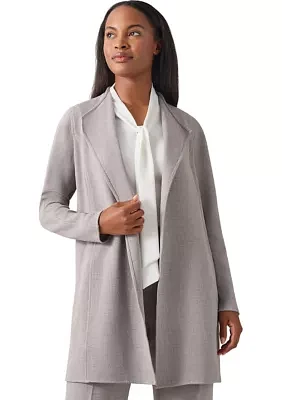 Women's Pebble Drape Front Jacket