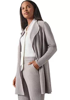 Women's Pebble Drape Front Jacket