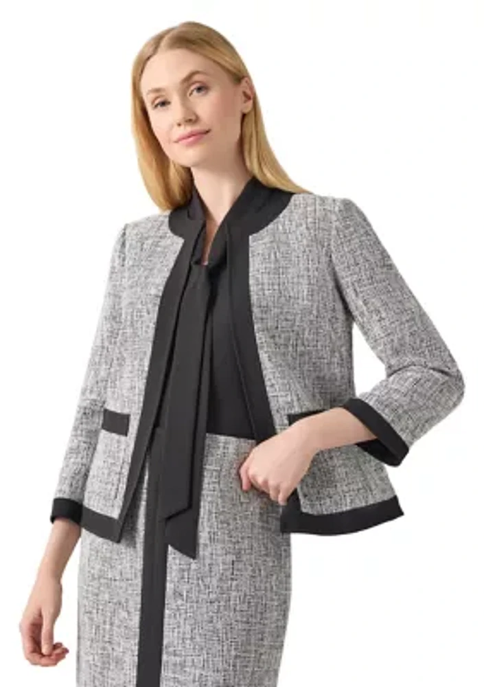 Women's Patch Pocket Framed Suit Separate Jacket