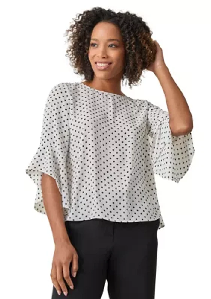 Women's Dot Printed Blouse