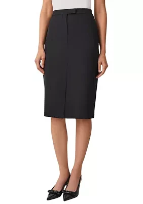 Women's Fly Front Extended Tab Skimmer Skirt