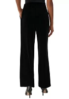 Petite Pull On Wide Leg Pants