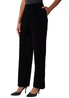 Petite Pull On Wide Leg Pants