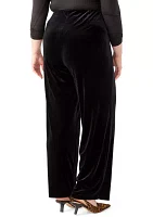 Plus Pull On Wide Leg Pants