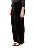 Plus Pull On Wide Leg Pants