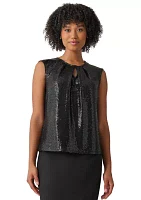 Women's Sleeveless Sequin Top