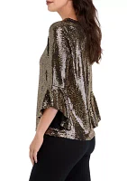 Women's Bell Sleeve Blouse