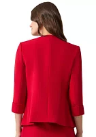 Women's Cardigan with Rolled Cuffs