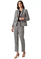 Women's Faux Double Breasted Printed Suit Separate Jacket