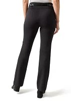 Women's High Rise Pull On Pants with Belt