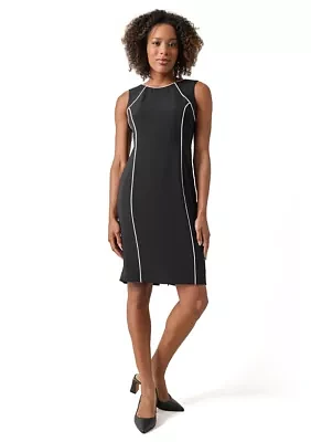 Petite Sleeveless Sheath Dress