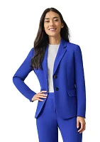 Women's Two Button Notch Collar Jacket